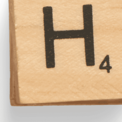 LETTRE h EN MAJUSCULE
