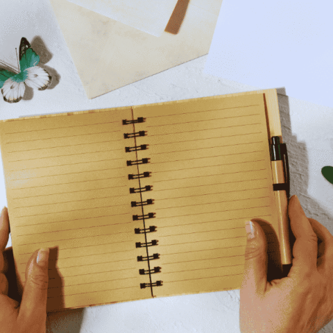 Cahier personnalisé