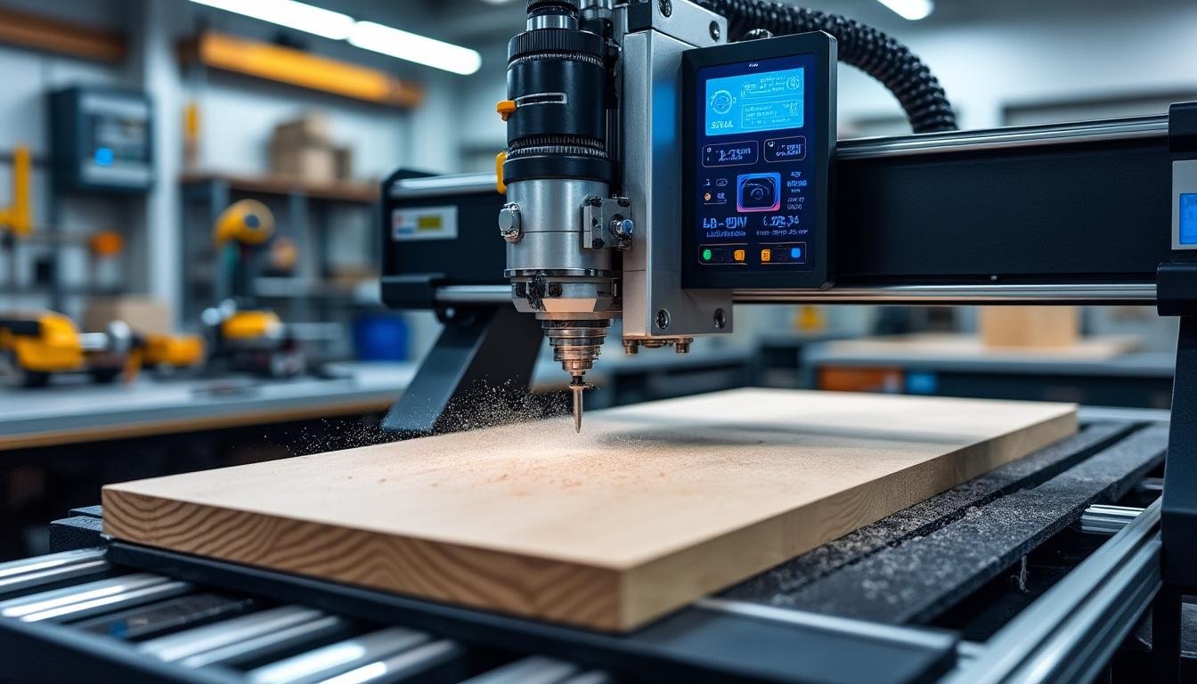 découvrez comment choisir la machine idéale pour votre atelier avec notre guide complet sur les centres d'usinage bois, alliant performance et précision.