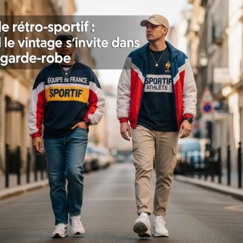 le style retro sportif quand le vintage s'invite dans votre garde robe